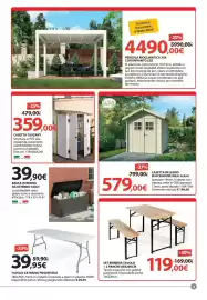 Volantino Kreo Brico e Casa Pagina 3: Pergola bioclimatica 3x4 con impianto led €4.490,00, Casetta tuscany €359,00