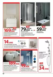 Volantino Kreo Brico e Casa Pagina 4: Mobile bagno sospeso easy €169,00, Box doccia 70x90 €79,00