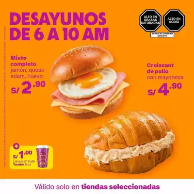 Tambo (válido hasta 31-08)