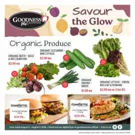 Goodness Me flyer week 32 Page 1