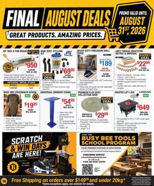 Busy Bee Tools flyer Page 16