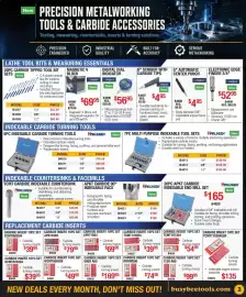 Busy Bee Tools flyer Page 3