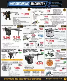 Busy Bee Tools flyer Page 7
