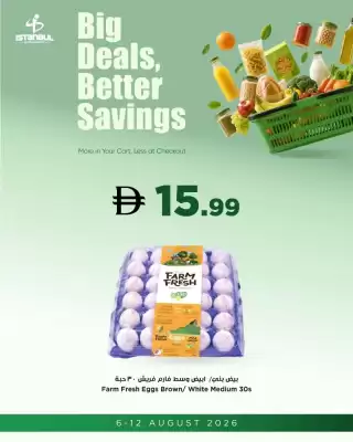 Istanbul Supermarket catalogue (valid until 12-08)