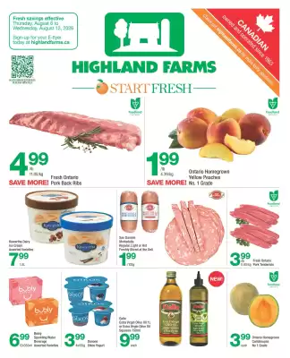Highland Farms flyer