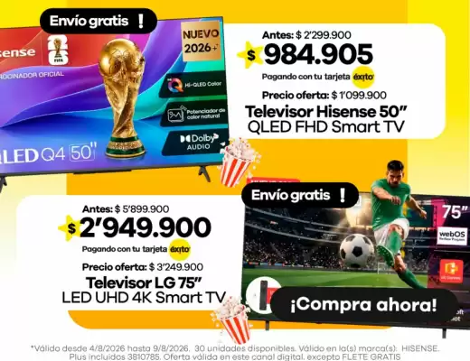 Éxito (válido hasta 9-08)