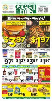 Green Hills Grocery (valid until 11-08)