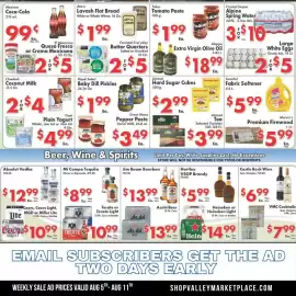 Valley Marketplace weekly ad week 32 Page 4