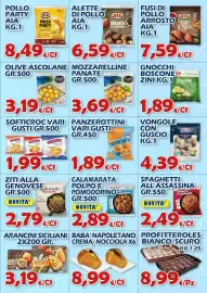 Volantino Mercogel Pagina 3: Alette di pollo AIA €6,59, Pollo party Aia €8,49