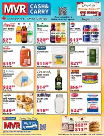 MVR Cash & Carry flyer Page 1