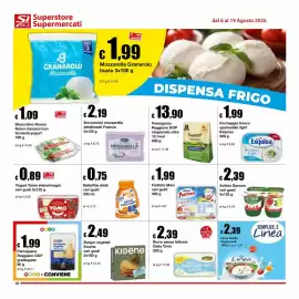 Volantino Sì con te Superstore Pagina 10: Activia Danone €2,39, Burger vegetali Kioene €2,49