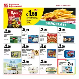 Volantino Sì con te Superstore Pagina 15: Pizza Numero Uno Italpizza €2,59