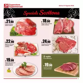 Volantino Sì con te Superstore Pagina 5: Bistecca con osso di bovino adulto scottone €22,90