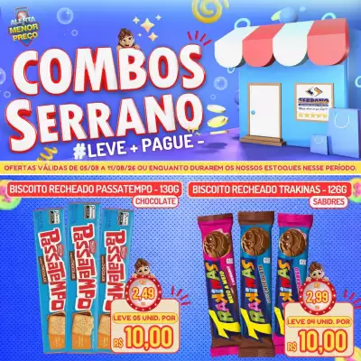 Catálogo Serrano Supermercado (válido até 11-08)