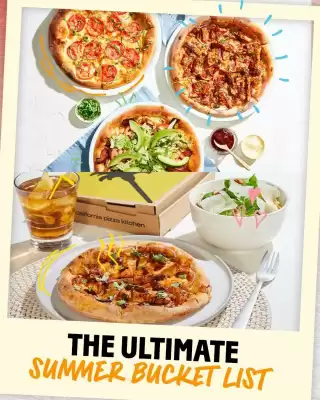 California Pizza Kitchen (válido hasta 10-08)