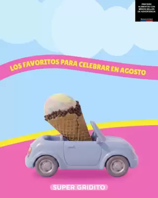 Helados Grido (válido hasta 31-08)