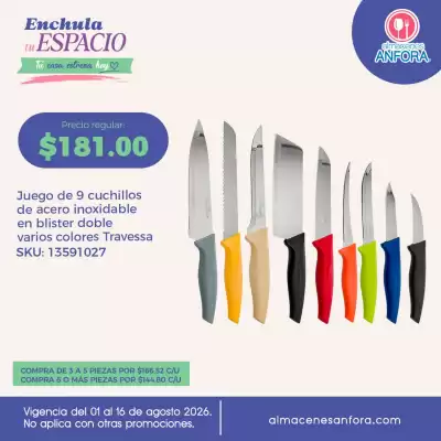 Catálogo Anforama (válido hasta 16-08)