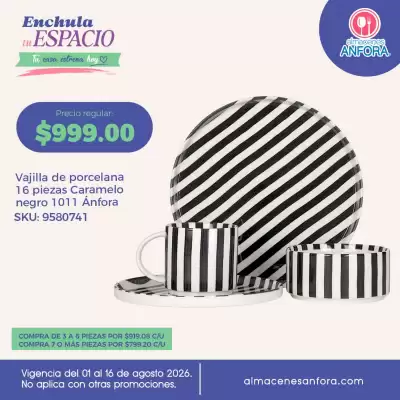 Catálogo Anforama (válido hasta 16-08)