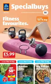 Aldi leaflet Page 1