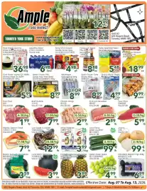 Ample Food Market flyer week 32 Page 1