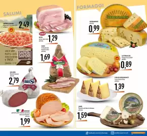 Volantino Emisfero Pagina 11: Prosciutto Toscano DOP Saper di Sapori €2,49, SELEX prosciutto cotto €1,29