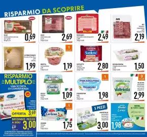 Volantino Emisfero Pagina 12: Vallelata mozzarella Fior di Latte €2,99, SELEX prosciutto crudo €2,69