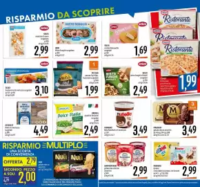 Volantino Emisfero Pagina 14: FERRERO New Nutella Ice Cream pot €3,49, Sammontana gelato barattolino €2,99