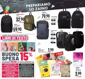 Volantino Emisfero Pagina 21: LINEA JANSPORT Zaini Zone Pack €19,90, THE NORTH FACE ZAINO Court Jester €49,80