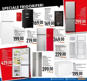 Volantino Emisfero Pagina 27: CANDY CONGELATORE A POZZETTO CCH200E €199,00, BEKO FRIGORIFERO COMBINATO €299,00