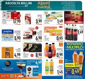 Volantino Emisfero Pagina 5: San Benedetto Succoso assortiti €0,99, SELEX the limone, pesca €0,65