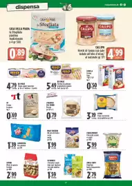 Volantino Rossotono Carrefour settimana 32 Pagina 17: DIVELLA Farina tipo "00"/"0" €0,50, I Maestri del Forno Puccia €0,79