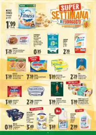 Volantino Rossotono Carrefour settimana 32 Pagina 4: Nestlé Fitness Cereali €1,99, ACE Candeggina classica €1,69