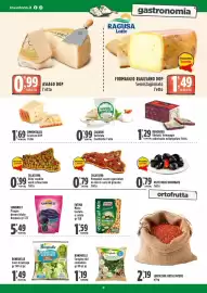 Volantino Rossotono Carrefour settimana 32 Pagina 8: CALACIURA Olive condite verdi schiacciate €0,99