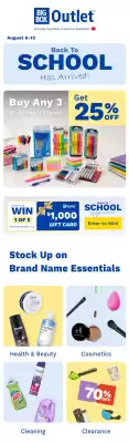 Big Box Outlet Store (valid until 12-08)