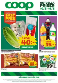 Coop reklamblad vecka 33 Sida 1