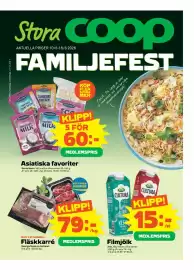 Stora Coop reklamblad vecka 33 Sida 1
