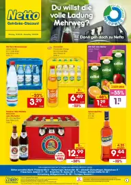 Netto Getränke Discount Prospekt Seite 1