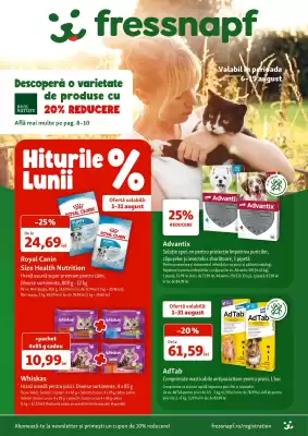 Fressnapf (valid până la 19-08)