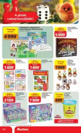 Auchan akciós újság hét 32 Oldal 40
