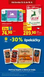 Lidl leták Strana 3: Harmony toaletní papír €74,90, Jelen prací prášek €289,90