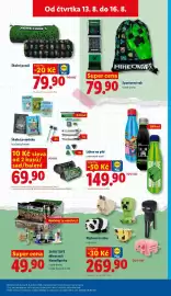 Lidl leták Strana 37: Sportovní vak €79,90, Školní penál €79,90