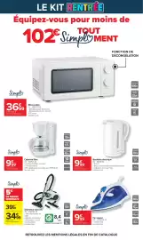 Catalogue Carrefour | l'été à la plage, la rentrée à la page page 78