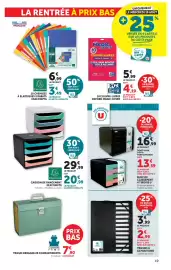 Catalogue Super U | La rentrée à prix bas page 19