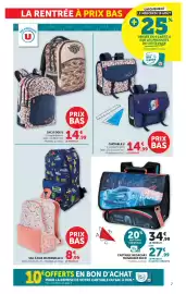 Catalogue Super U | La rentrée à prix bas page 7