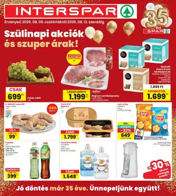 Interspar akciós újság