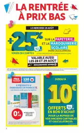 Catalogue Hyper U | La rentrée à prix bas page 2