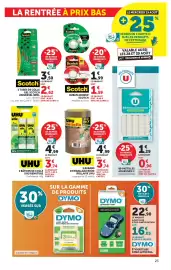 Catalogue Hyper U | La rentrée à prix bas page 23