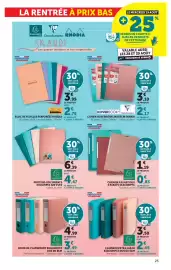 Catalogue Hyper U | La rentrée à prix bas page 25