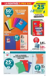 Catalogue Hyper U | La rentrée à prix bas page 27