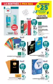 Catalogue Hyper U | La rentrée à prix bas page 29